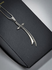 Zulfiqar Sword Pendant Necklace Stainless Steel