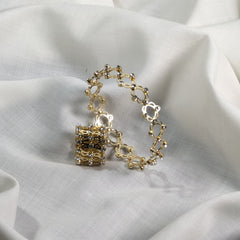 DoRukh – 2-in-1 Gold Plated Ring & Bracelet with Premium Packaging